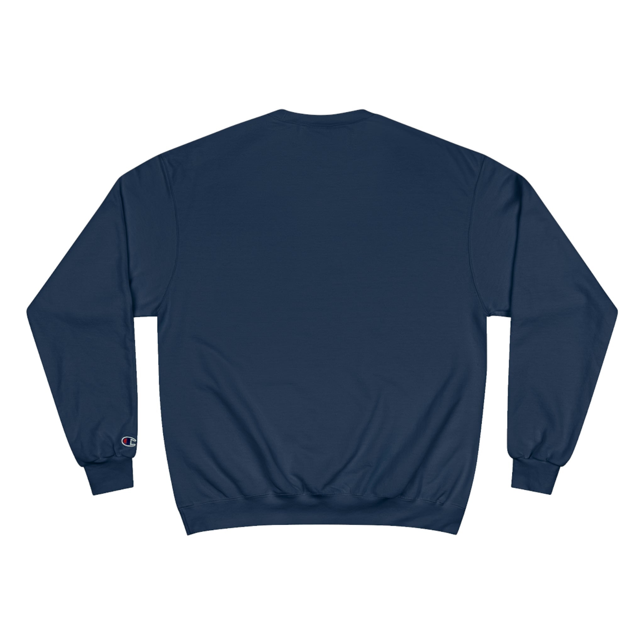 Navy blue champion clearance crewneck